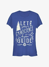 Disney Pinocchio Conscience Guide Girls T-Shirt