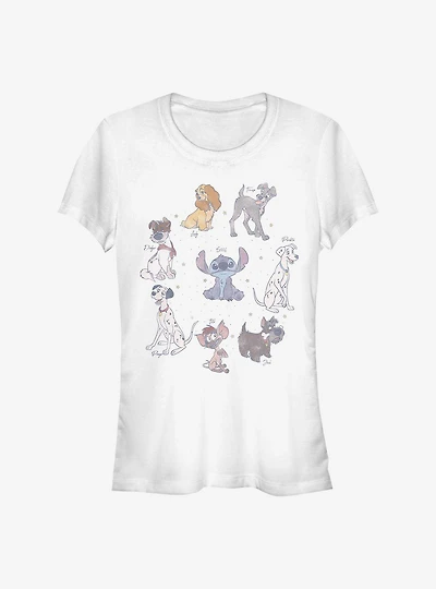 Disney Classic Dogs Girls T-Shirt