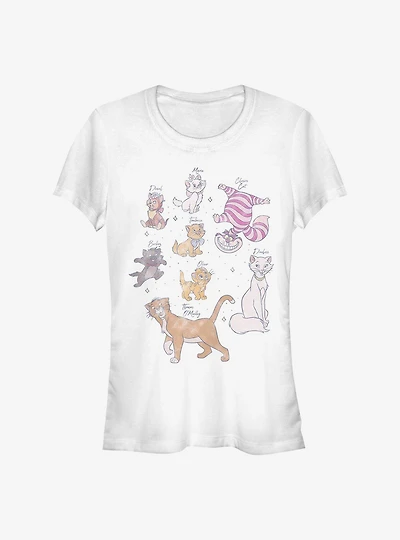 Disney Classic Kitties Girls T-Shirt