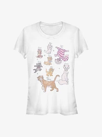 Disney Classic Kitties Girls T-Shirt