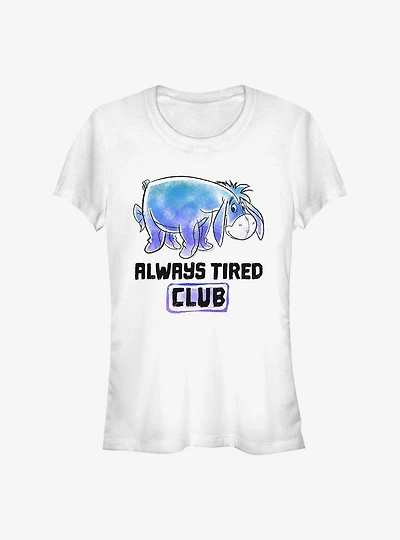 Disney Winnie The Pooh Eeyore Tired Club Girls T-Shirt