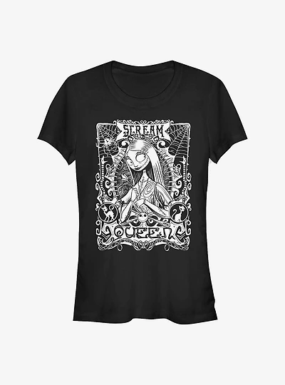 The Nightmare Before Christmas Sally Nouveau Girls T-Shirt