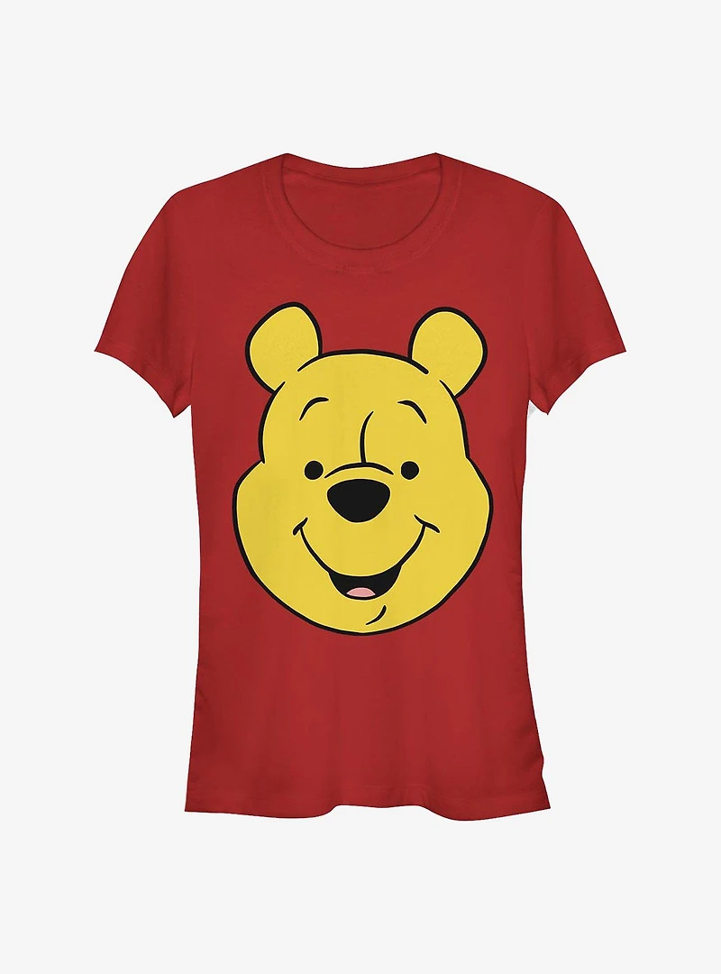 Disney Winnie The Pooh Big Face Girls T-Shirt