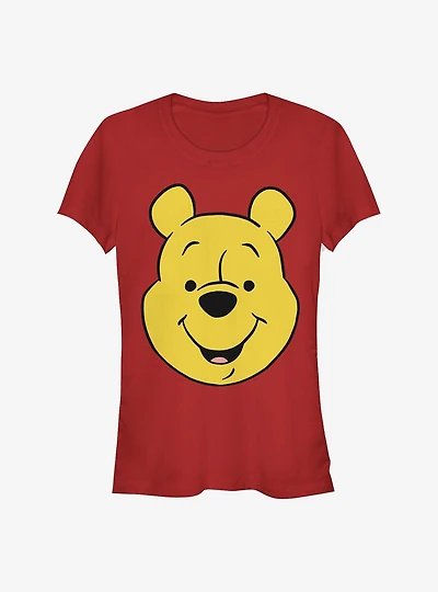 Disney Winnie The Pooh Big Face Girls T-Shirt