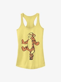 Disney Winnie The Pooh Basic Sketch Tigger Girls Tank