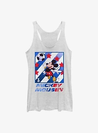 Disney Mickey Mouse Mickey Football Star Girls Tank