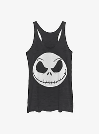 The Nightmare Before Christmas Big Face Jack Girls Tank Top