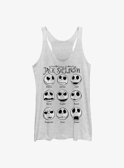 Disney The Nightmare Before Christmas Jack Emotions Girls Tank
