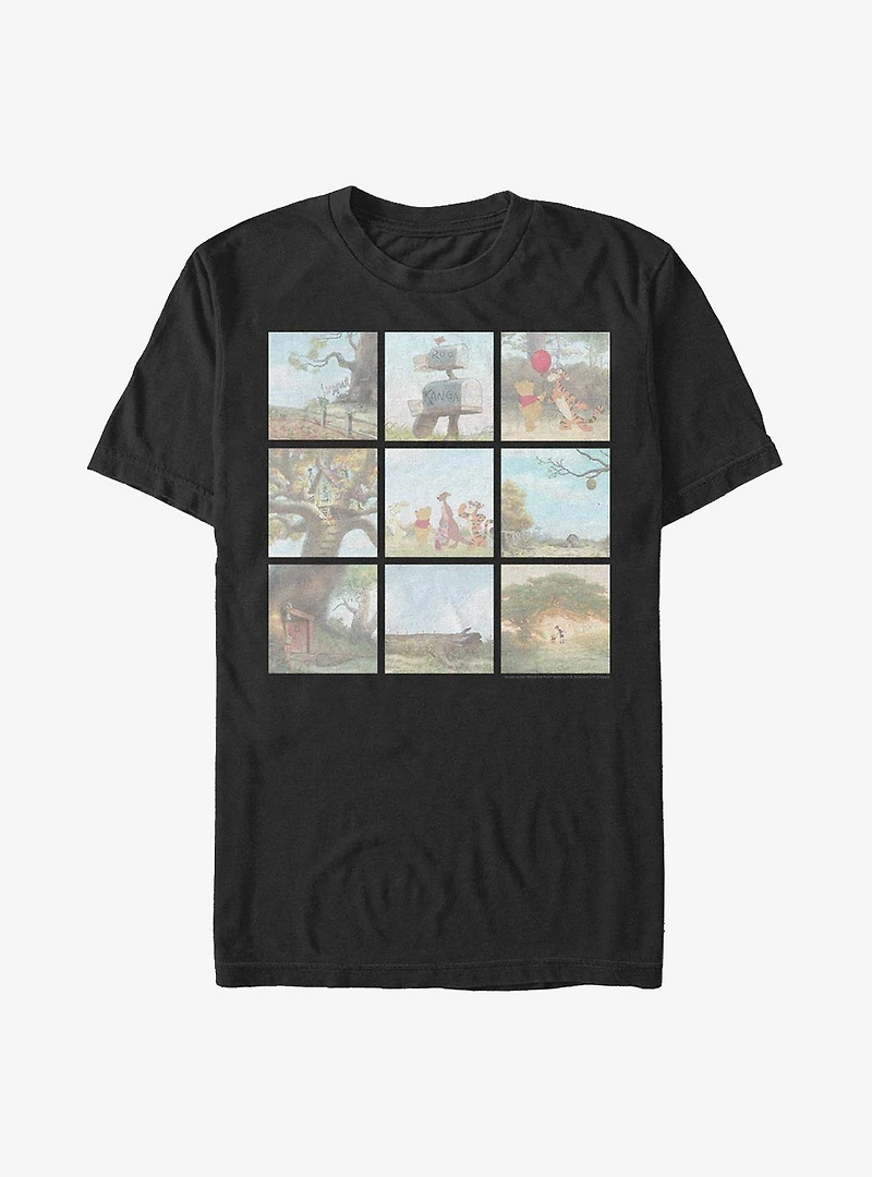 Disney Winnie The Pooh Scenes T-Shirt