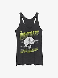 Disney The Nightmare Before Christmas Spooky Jack Girls Tank Top