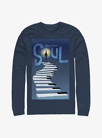 Disney Pixar Soul Poster Long-Sleeve T-Shirt