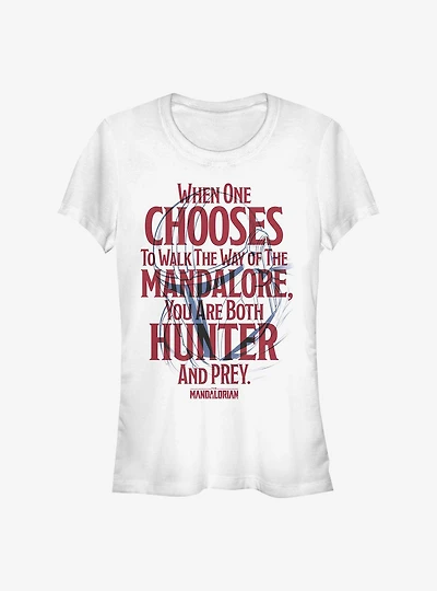 Star Wars The Mandalorian Mandalore Line Girls T-Shirt