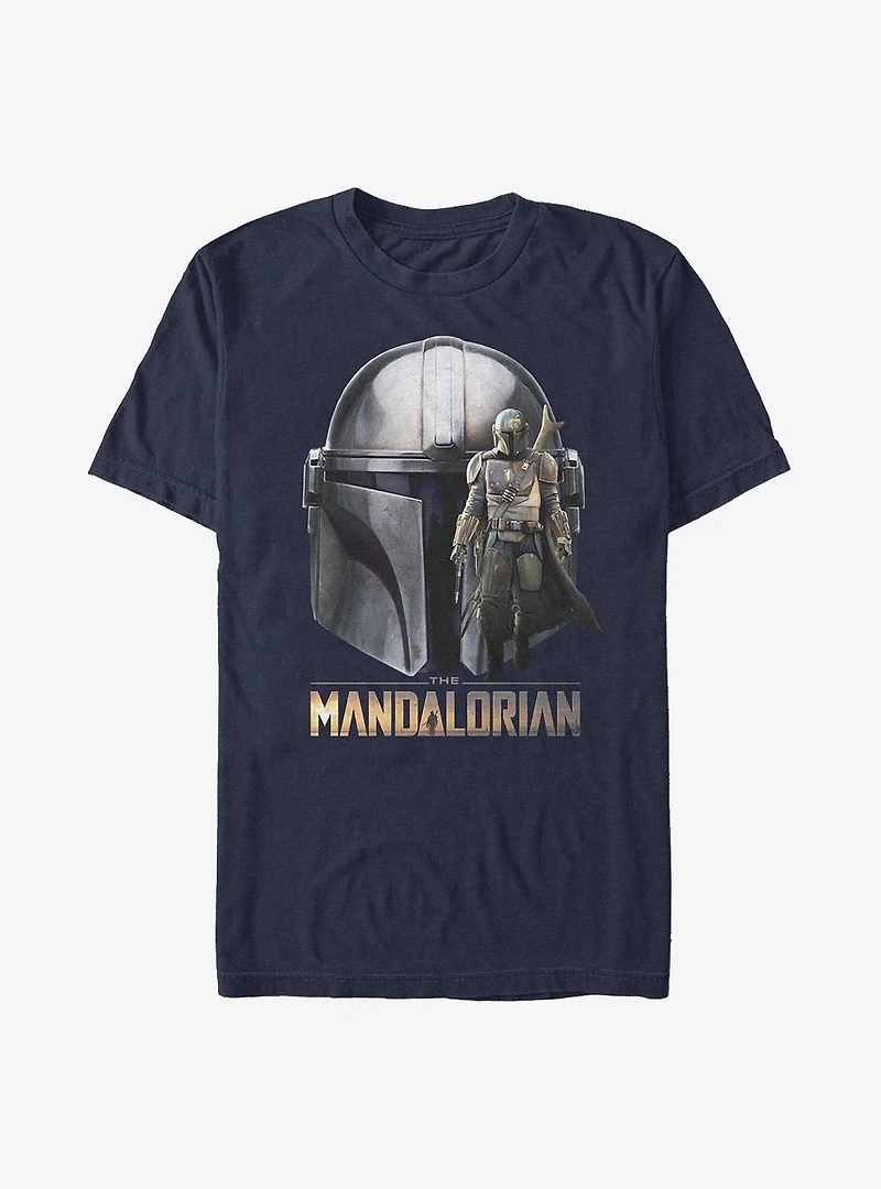 Star Wars The Mandalorian Mando Head T-Shirt