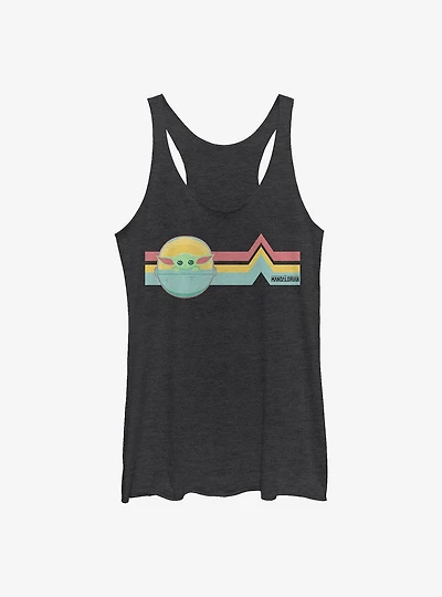 Star Wars The Mandalorian Rainbow The Child Girls Tank