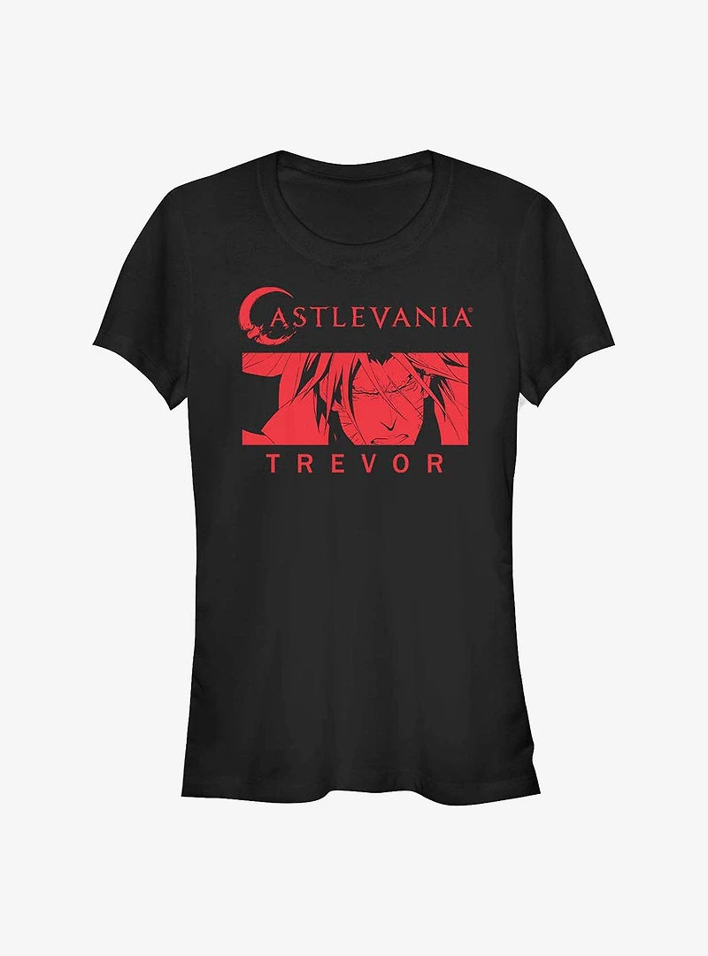 Castlevania Trevor Red Girls T-Shirt