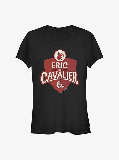 Dungeons & Dragons Eric The Cavalier Girls T-Shirt