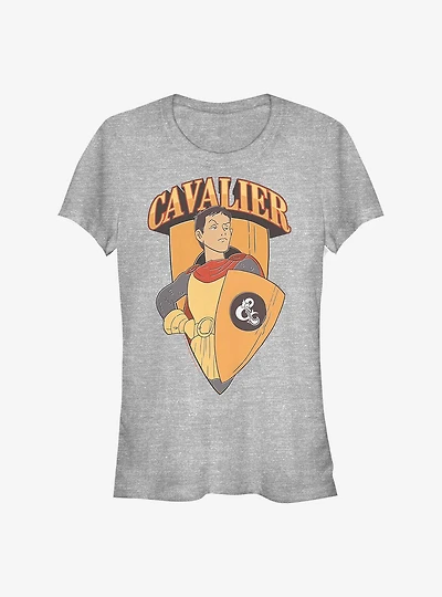 Dungeons & Dragons Cavalier Shield Girls T-Shirt