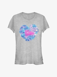 Julie And The Phantoms Heart Icons Girls T-Shirt