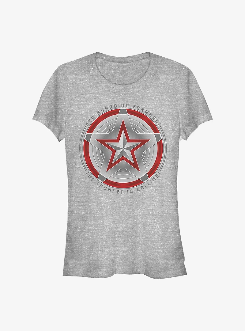 Marvel Black Widow Trumpet Guardian Girls T-Shirt