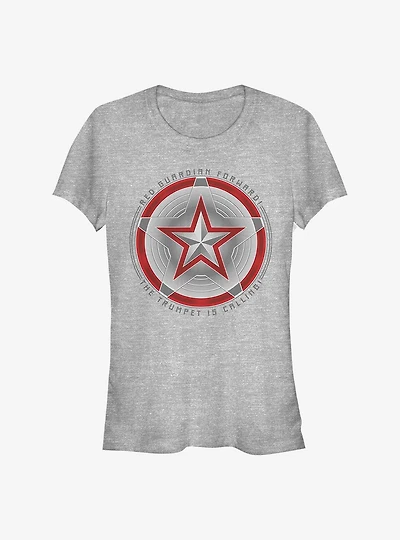 Marvel Black Widow Trumpet Guardian Girls T-Shirt
