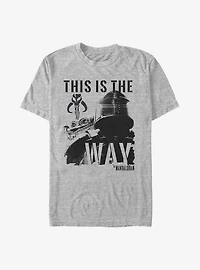 Star Wars The Mandalorian Child Inked Mando T-Shirt