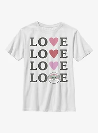 Star Wars The Mandalorian Child Loved Youth T-Shirt