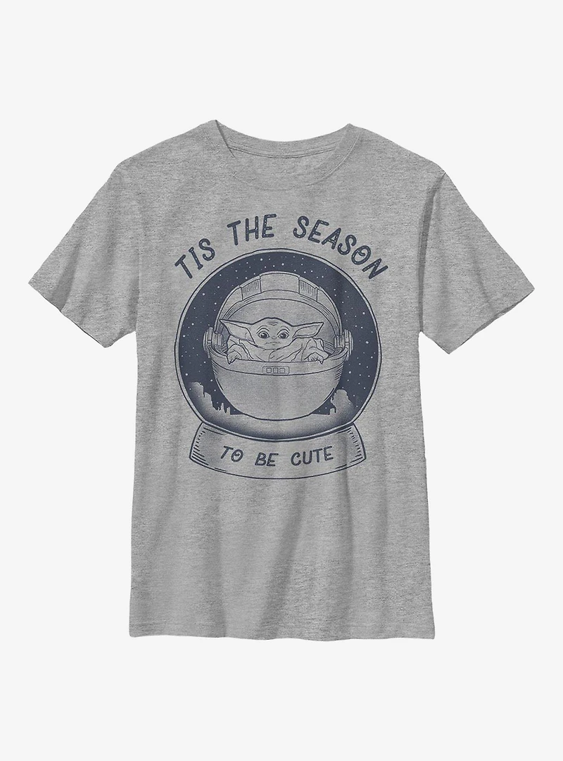 Star Wars The Mandalorian Child Snow Baby Youth T-Shirt