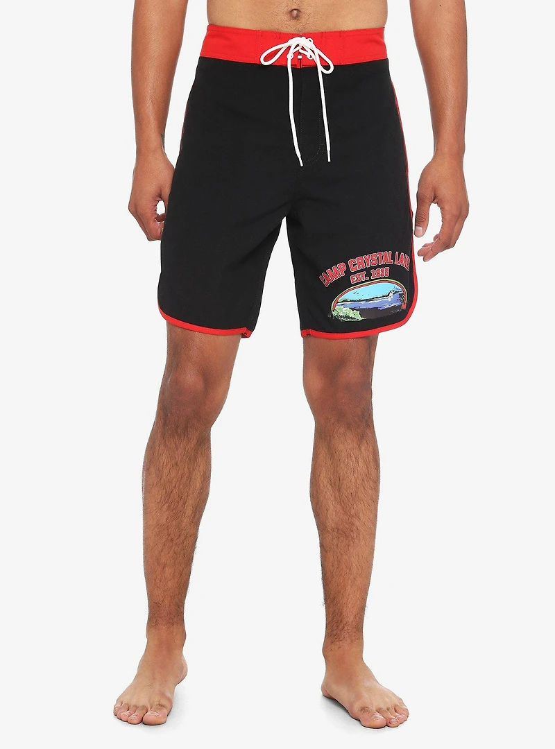 Friday The 13th Camp Crystal Lake Swim Trunks