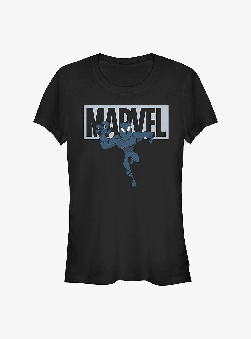 Marvel Black Panther Logo Girls T-Shirt