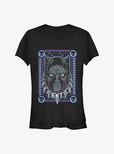 Marvel Black Panther Card Girls T-Shirt