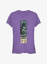 Marvel Black Panther Label Girls T-Shirt