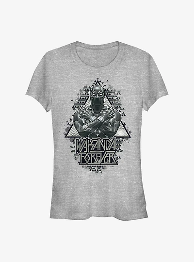 Marvel Black Panther Triangles Girls T-Shirt