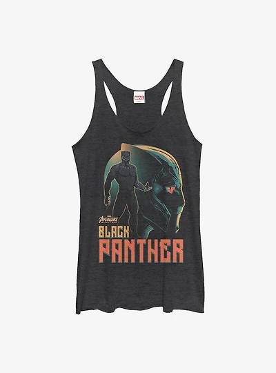 Marvel Black Panther King Wakanda Girls Tank