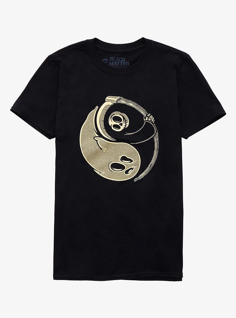 Yin & Yang Ghost & Reaper T-Shirt By Jake Edward Lange