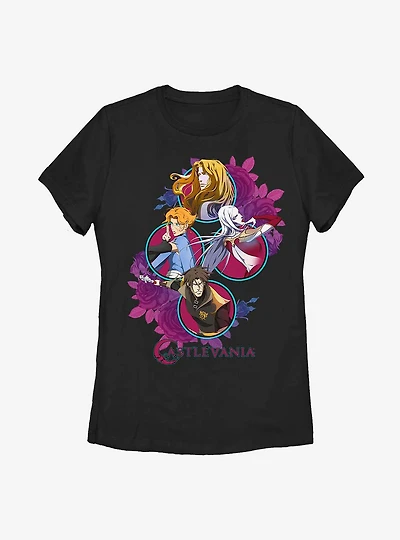 Castlevania Four Circles Womens T-Shirt