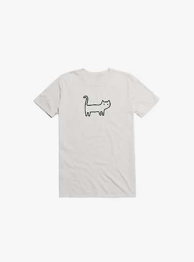 Minimal Cat T-Shirt
