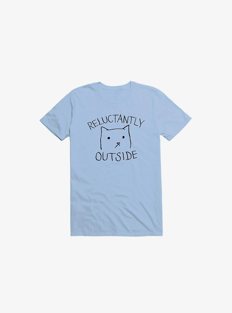 Reluctantly Outside Cat T-Shirt
