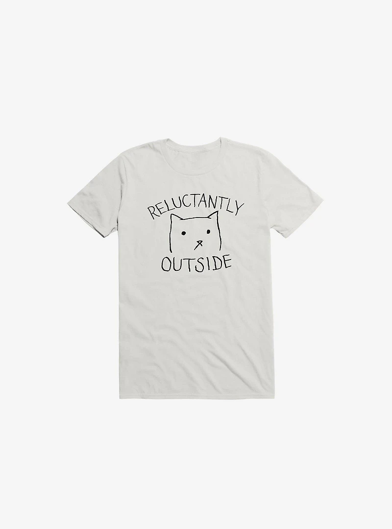 Reluctantly Outside Cat T-Shirt