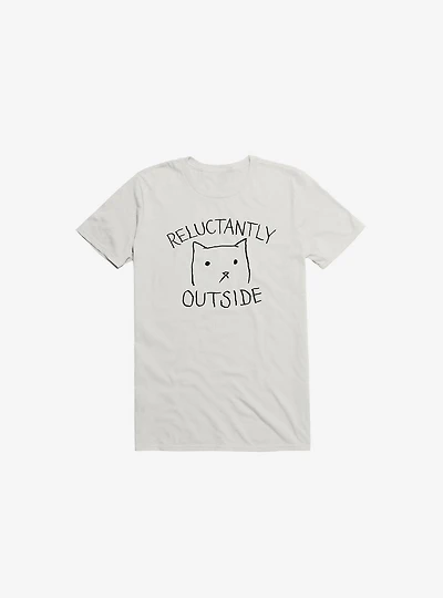 Reluctantly Outside Cat T-Shirt