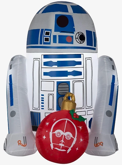Star Wars R2-D2 With Ornament Small Airblown