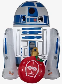 Star Wars R2-D2 With Ornament Small Airblown