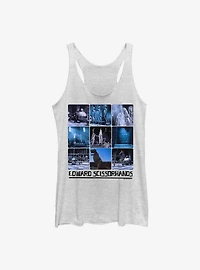 Edward Scissorhands Collage Girls Tank