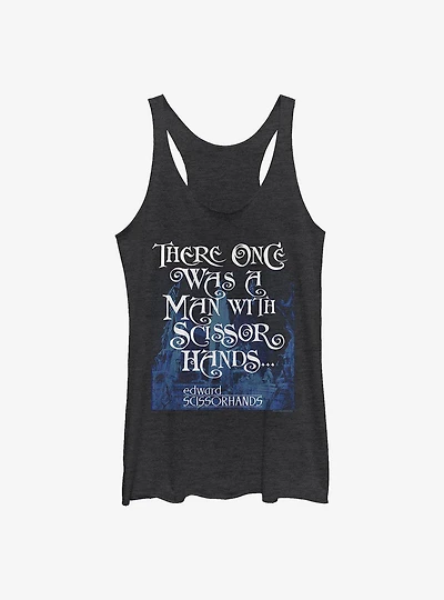 Edward Scissorhands Once Was A Man Girls Tank