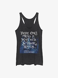 Edward Scissorhands Once Was A Man Girls Tank