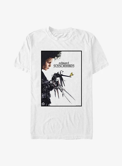 Edward Scissorhands Butterfly Poster T-Shirt