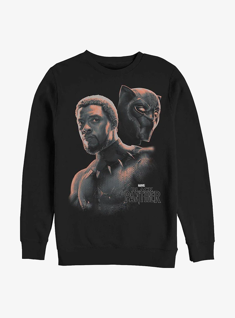 Marvel Black Panther T'Challa Unmasked Sweatshirt