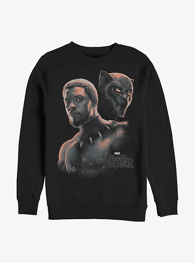 Marvel Black Panther T'Challa Unmasked Sweatshirt