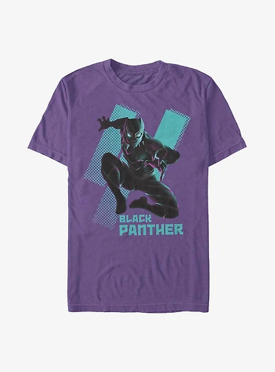 Marvel Black Panther Stripes T-Shirt