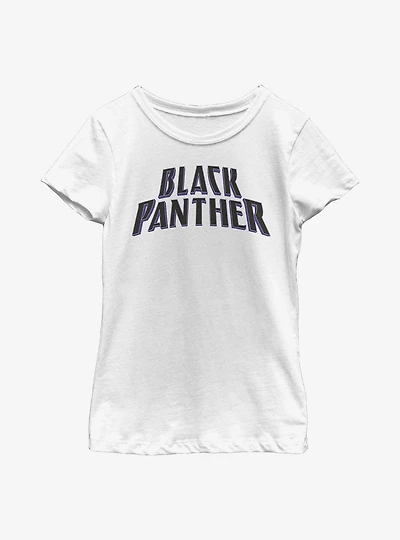 Marvel Black Panther English Youth Girls T-Shirt
