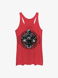 Marvel Black Panther Crossed Arms Womens Tank Top